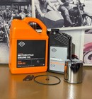 Harley Davidson 08-later Sportster XL Engine Trans Chrome Oil Filter Service Kit