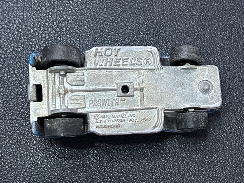 1969 Hot Wheels Redline Prowler Emaille dunkelblau rot Vintage Auto Hong Kong Toys - Bild 8 von 8