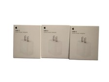 3 Apple iPhone USB-C Power Adapter 20 Watt