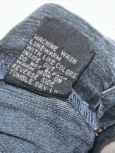 Angels Cropped Capri Bündchen Jeans Junior Größe 16 Denim Distressed Stretch Hose - Bild 17 von 19