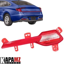 For Hyundai Sonata 2020-2023 Left Rear Bumper Reflector Lamp Tail Back up Light
