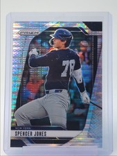 SPENCER JONES 2025 PANINI PRIZM BASEBALL PULSAR NEW YORK #96 /499 Q3789