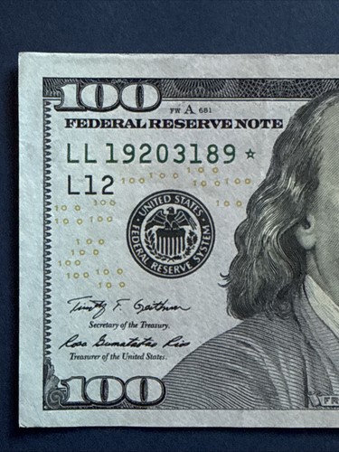 2009 A $100 STAR ✯ NOTE SAN FRANCISCO - FRB Note $100 DOLLAR BILL LL 19203189 ✯ - Picture 1 of 14