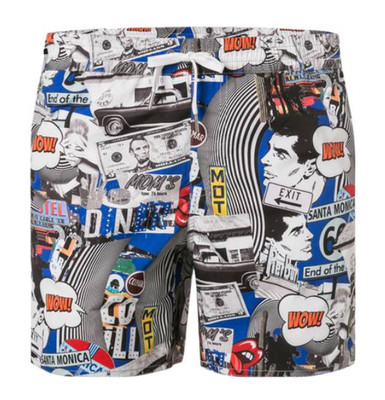 Colmar Herren Badeshorts Mikrofaser, mutlicolor gemustert Gr: 46
