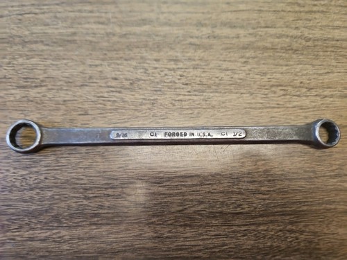 Llave de caja Craftsman Underline 5/8" 3/4" vintage C1 EE. UU. - Imagen 3 de 7