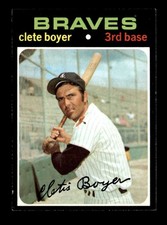 1971 Topps #374 Clete Boyer EXMT/EXMT+ X3698588