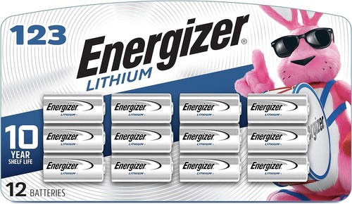 Energizer 123 Lithium Batterien, 3V CR123A Lithium Fotobatterien (12er Pack) - Bild 1 von 3