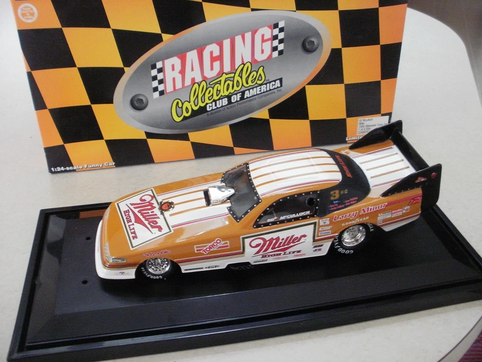 NHRA 1/24 ED Mcculloch 1988 MILLER HIGH LIFE OLDSMOBILE F/C UPGRADED CHASSIS - Image 2 of 4