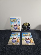 TESTED MINT DISC Rayman Raving Rabbids 2 (Nintendo Wii 2007) Complete CIB Manual
