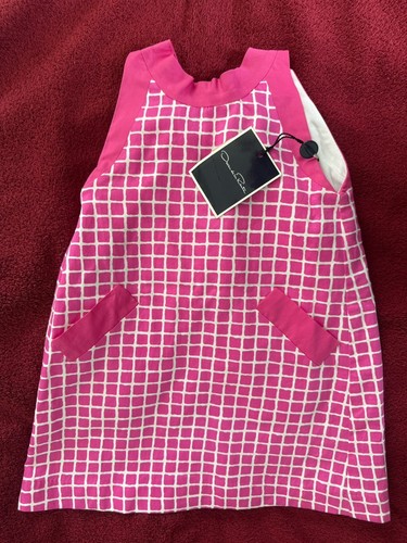 New NWT Oscar De La Renta Girls Dress Lined Size 2Y