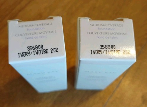 Mary Kay Medium Coverage Foundation Ivory 202 Gray Cap 356800 NIB - NOS - Bild 2 von 6