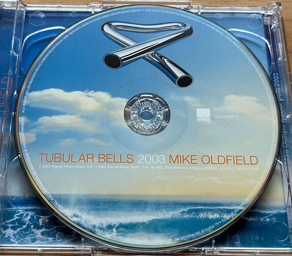 Mike Oldfield - TUBULAR BELLS 2003 - CD & DVD-Video - WEA 2003 - EX-/NM! - Bild 3 von 4