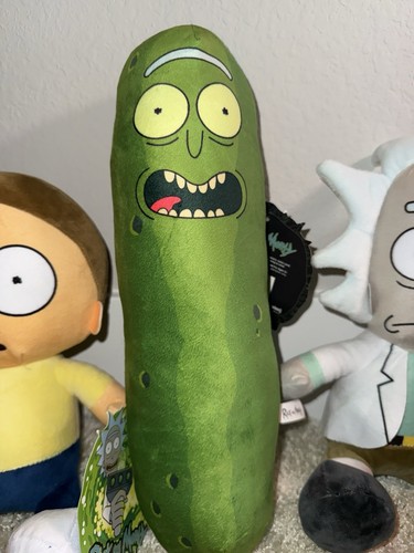 Rick and Morty 10” - 14" Plush Toy Pickle Rick, Rick and Morty - Picture 5 of 5