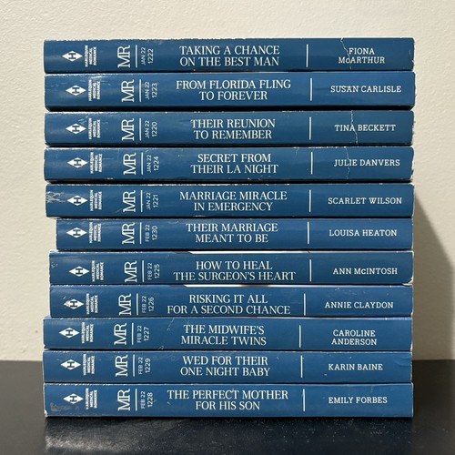 Harlequin Medical Romance LARGER PRINT Lot of 11 (Jan-Feb 2022) PB Books *Odd Sz - Imagen 2 de 7