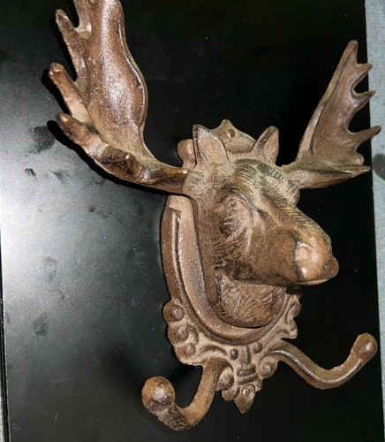 Gusseisen ca. 9 1/2" Deere Kopf zum Aufhängen - Bild 3 von 9