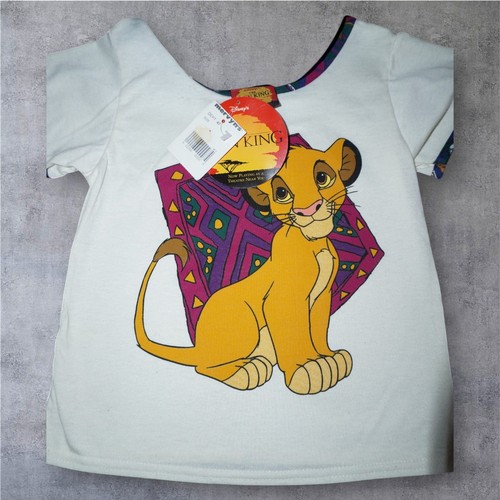 Deadstock Vintage Disney Lion King Simba T-Shirt Size 6 Made in USA 90s Tee NWT - Picture 4 of 11
