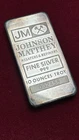 Johnson Matthey 10 Oz 999 Vintage Silver Bar, TD BANK, Toner!