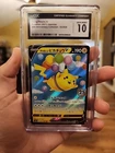 CGC 10 GEM MINT Japanese Pokemon 2021 Flying Pikachu V 023/028 25th Anniver S8a