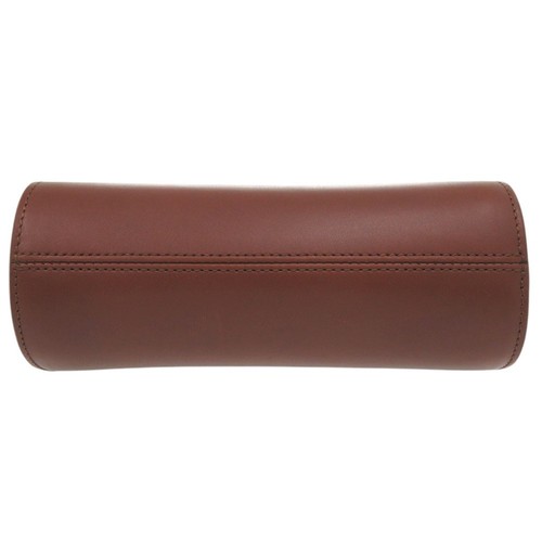 A.P.C. Sac Demi Lune Mini 2024 Sac à Bandoulière Demi Lune Cuir Marron Occasion