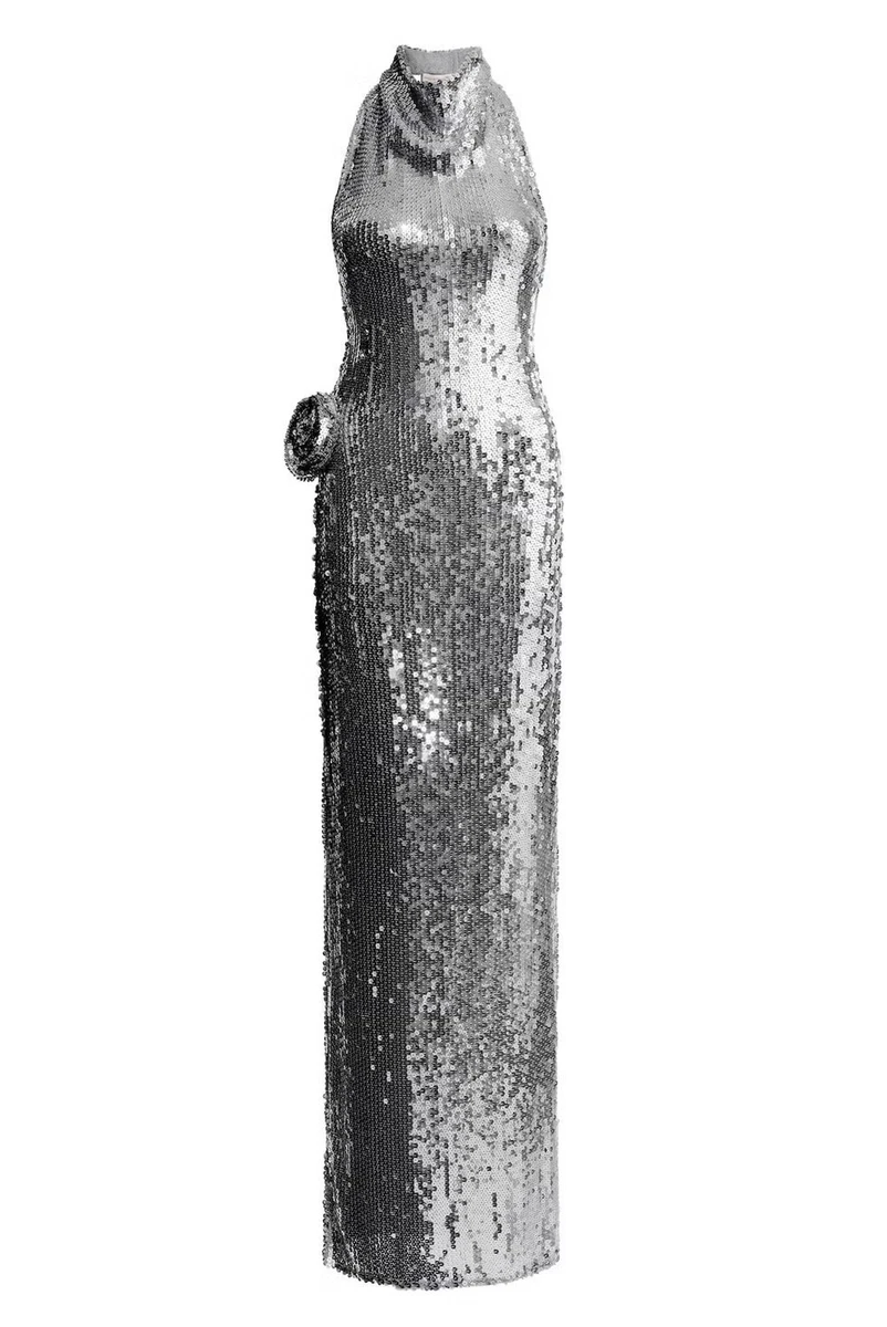h&m silver maxi dress H&M Silver Dresses for Women for sale