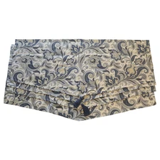 Traditions By Waverly Valance Rustic Retreat Blue Paisley 49" X 22"