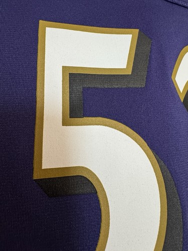 RAY LEWIS 52 Jersey Baltimore Ravens Nike WOMEN’S NFL size XXL - Picture 7 of 8