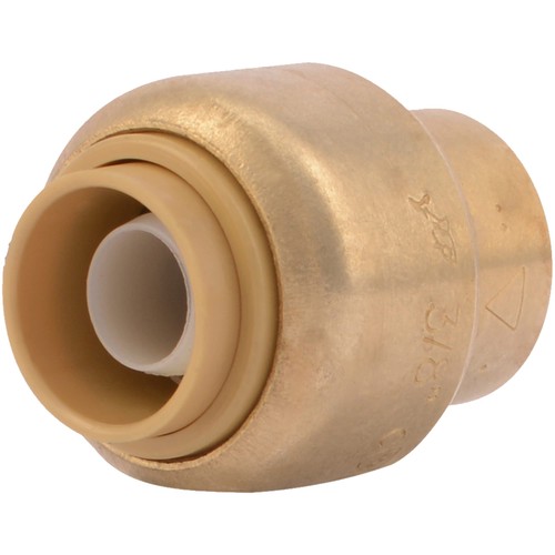 SharkBite Brass Push to Connect End Cap 3 8 Inch Plumbing Fitting 25 Year War...