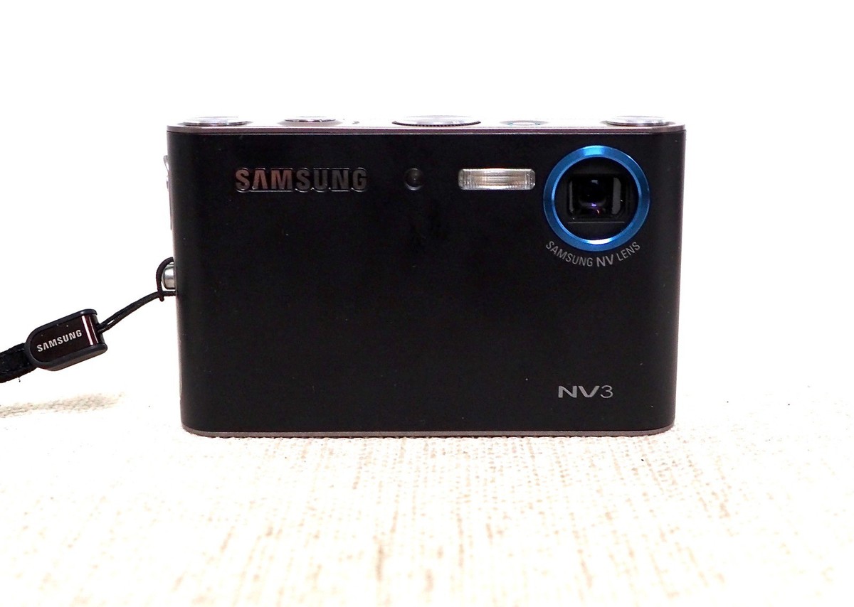 Samsung NV3 7.2MP Digital Camera - Black for sale online | eBay