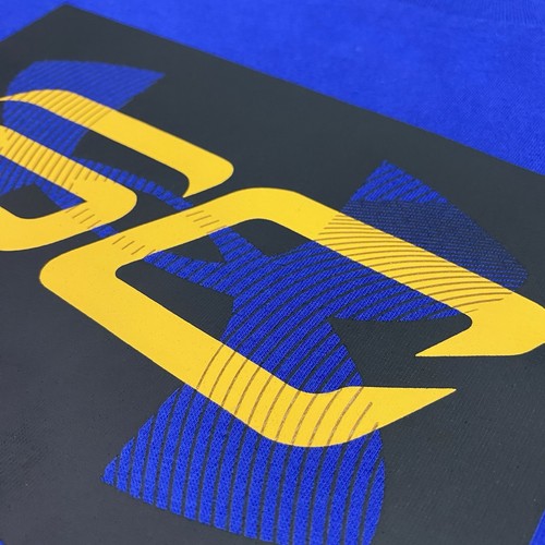 Steph Curry Shirt Boys Youth M Blue Under Armour #30 Front Back NBA Basketball - Picture 15 of 24