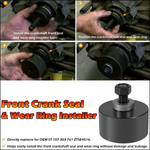 303-762 Front Crankshaft Seal Wear Ring Remover For 6.0L Ford Powerstroke ST-130 - Zdjęcie 7 z 14