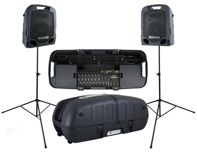 #ad Peavey Escort 6000 Portable PA System 600W Bluetooth 4 Speakers Complete Setup $800.00