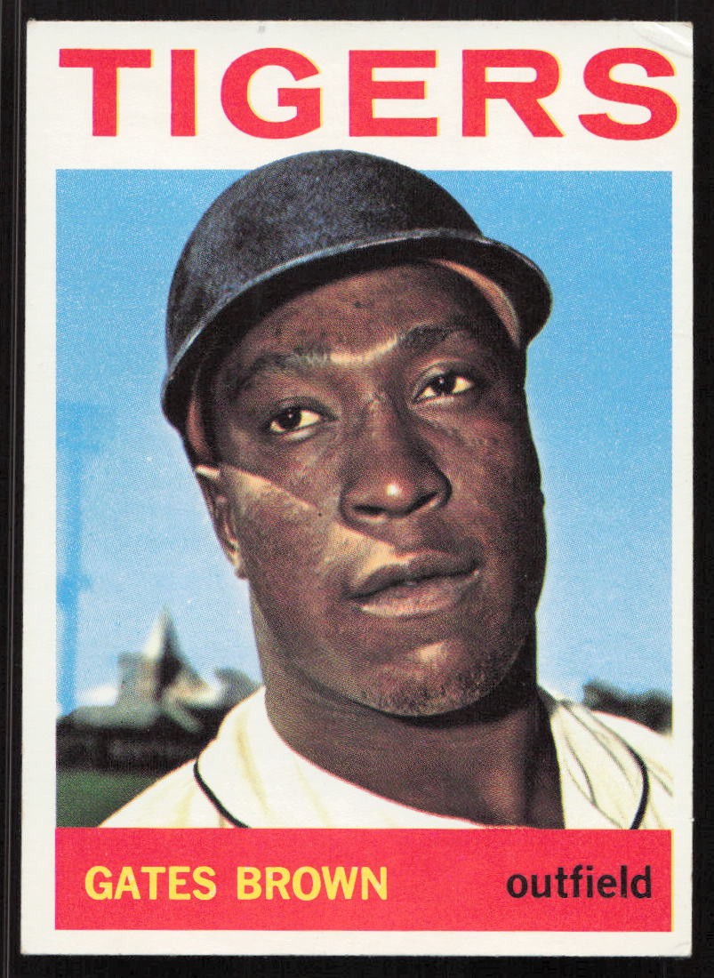 1964 Topps #471 Gates Brown Detroit Tigers RC EX-EXMINT NO RESERVE!