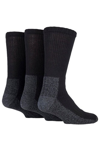 Workforce - Paquete de 3 calcetines de trabajo de alta resistencia para hombre para botas con punta de acero - Imagen 1 de 7