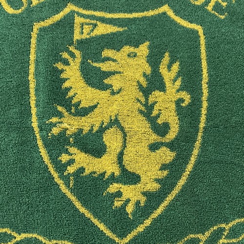 ST. ANDREWS Scotland Golf Towel-OLD COURSE Green And Gold-Coat Of Arms Portugal - Picture 2 of 7