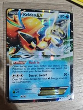 Pokemon TCG Keldeo-EX 45/113 Legendary Treasures Holo Rare 2013 Water BW11 Foil