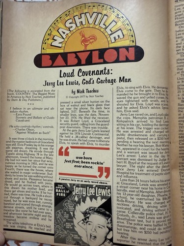 Creem Magazine MAR 1978 READERS POLL iggy ZEPPELIN POSTER jerry lee lewis - Picture 17 of 24