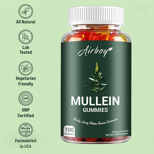 Mullein - Antioxidants, Lung Cleanse & Cough Relief, Respiratory Health, Detox - Picture 4 of 14