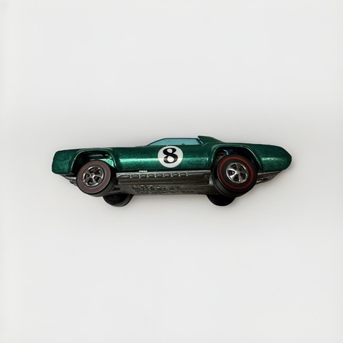 Hot Wheel 1969 Sugar Caddy Redline Restored? Hong Kong Base Bright Green Nice - Bild 6 von 10