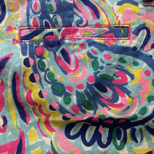 Lilly Pulitzer The Callahan Shorts Psychedelic Sunshine Resort Beach Women’s 8 - Picture 12 of 13