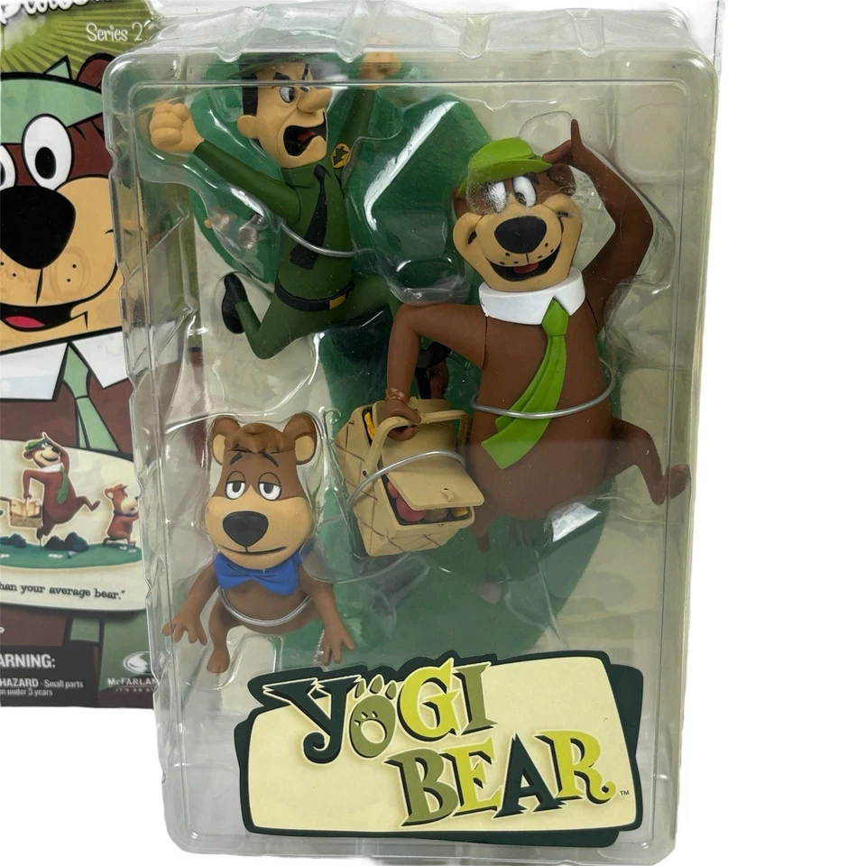 NUEVO 2006 Yogi Bear-Hanna Barbera Figura Serie 2, McFarlane Toys Foto 2 de 4