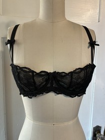 Agent Provocateur LOVE Full Bra 36C NWT Black Orig. $190 Autumn/Winter 2015