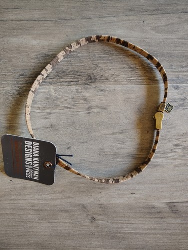 Gargantilla collar corcho Diana Kauffman Designs hecha a mano en EE. UU. $62 Boho nueva con etiquetas - Imagen 2 de 6