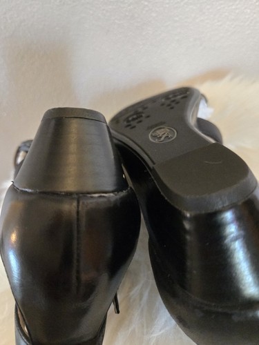 Sandali donna Sofft in pelle con tacco basso e cinturino zeppa, taglia 8W Ret $146 - Foto 11 di 13