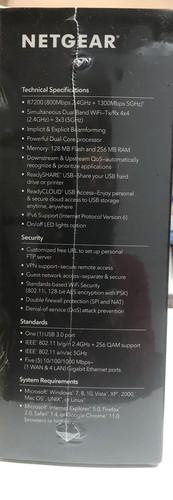 Authentic Netgear NIGHTHAWK Smart WiFi Router - AC2100 Brand New Sealed-R7200 - Picture 6 of 8