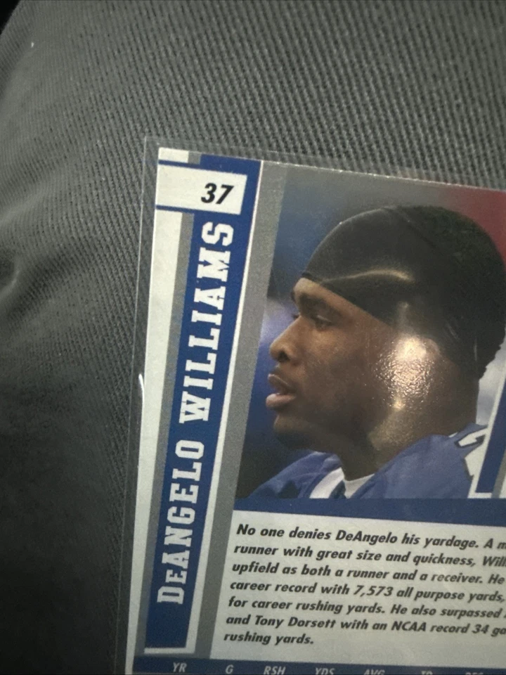 2006 Press Pass SE - DeAngelo Williams #37 (RC) - Image 4 of 4