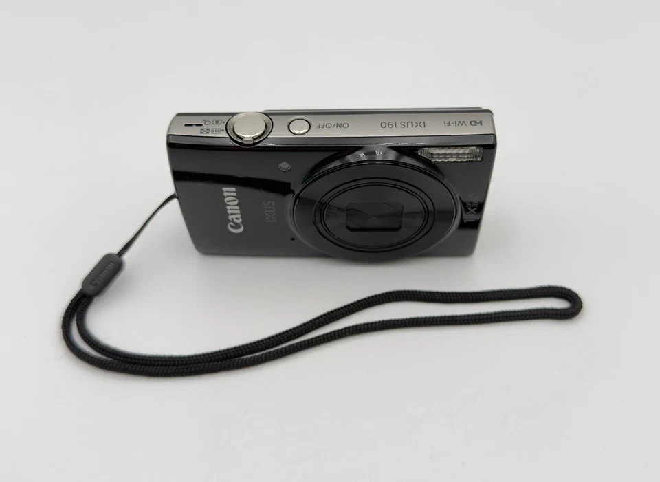 Canon IXUS 190 Digitalkamera 20 MP - Schwarz - Guter Zustand - Bild 4 von 4