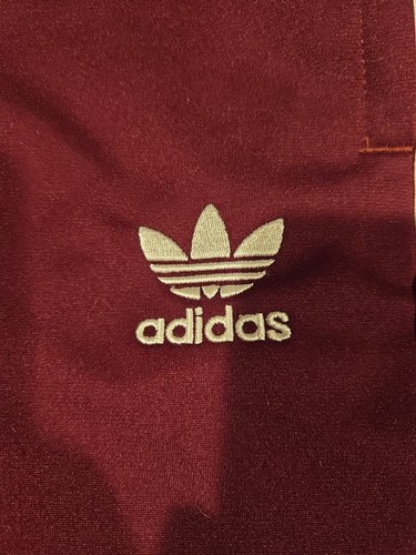 Adidas Essentials 3 Rayas Polar Joggers Granate Con Rayas Negras - Talla XL - Imagen 8 de 14