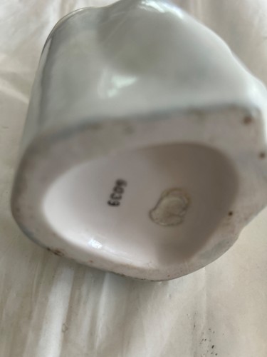 Keramik Figur Jungfrau Maria mit Blume - Übertopf - Vintage - Bild 4 von 7