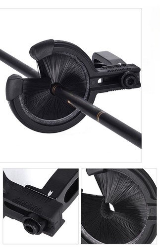 Neat Archery Brush Arrow Rest Right & Left Hand Compound Recurve Bow Adjustable - Picture 2 of 7