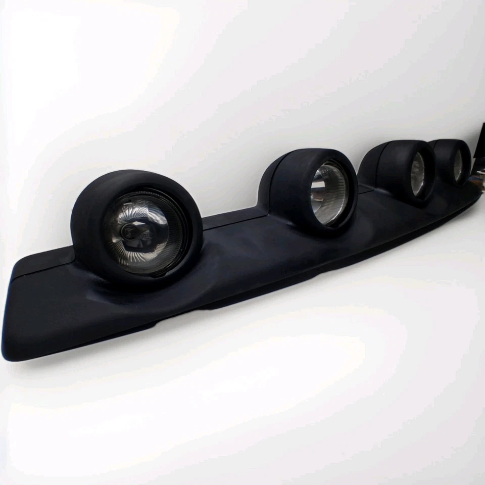 2002-2007 JEEP LIBERTY RENEGADE ROOF MOUNTED TRAIL LIGHTS LIGHT BAR OEM . - Image 2 of 4